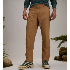 Alpine Design Men's Utility Pant Brown Khaki 32x32 NWT MSRP $78